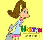 Dibujo Horton - Sally O'Maley pintado por alis