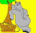 Dibujo Horton pintado por estefania1234567
