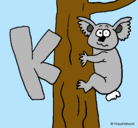 Dibujo Koala pintado por lucasvazzano