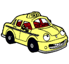 Dibujo Herbie Taxista pintado por jonatan