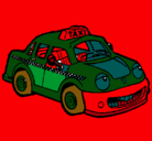 Dibujo Herbie Taxista pintado por ANALINA