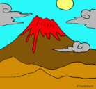 Dibujo Monte Fuji pintado por diomojdcblxlglvg