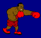 Dibujo Boxeador pintado por JESUS