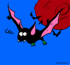 Dibujo Murciélago loco pintado por oliverelsaltarin
