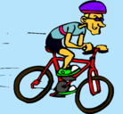 Dibujo Ciclismo pintado por luciana