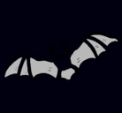 Dibujo Murciélago volando pintado por perdonenlodemexicoendrago