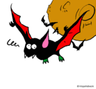 Dibujo Murciélago loco pintado por oliverelsaltrin