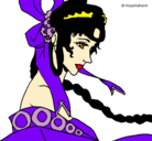 Dibujo Princesa china pintado por SUPER-FADA