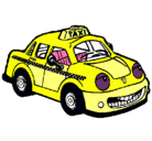 Dibujo Herbie Taxista pintado por PRISCILA