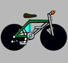 Dibujo Bicicleta pintado por VICENTE