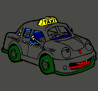 Dibujo Herbie Taxista pintado por leito