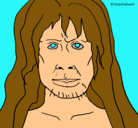 Dibujo Homo Sapiens pintado por erika