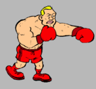Dibujo Boxeador pintado por Alvaro