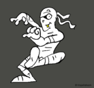 Dibujo Momia bailando pintado por oriol