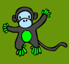 Dibujo Mono pintado por genesisyjose