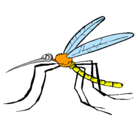 Dibujo Mosquito pintado por alba
