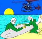Dibujo Rescate ballena pintado por CarolBelly