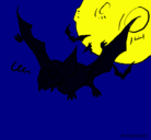 Dibujo Murciélago loco pintado por NAYM