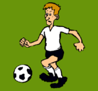 Dibujo Jugador de fútbol pintado por goldecolo-colo