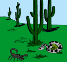Dibujo Desierto pintado por eduardo