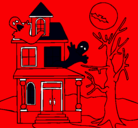 Dibujo Casa fantansma pintado por TAETEAM