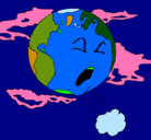 Dibujo Tierra enferma pintado por franyimar