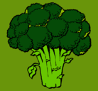 Dibujo Brócoli pintado por ammy