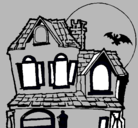 Dibujo Casa del misterio pintado por diegocortessoto