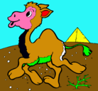 Dibujo Camello pintado por oriana