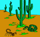 Dibujo Desierto pintado por jorgeivan