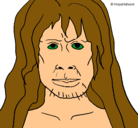 Dibujo Homo Sapiens pintado por lucia