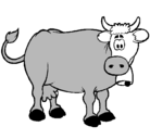 Dibujo Vaca lechera pintado por isamuosposada