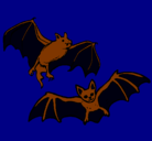 Dibujo Un par de murciélagos pintado por denissenataly