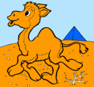 Dibujo Camello pintado por kikaalejandra