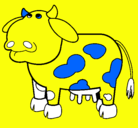 Dibujo Vaca pensativa pintado por AMARO