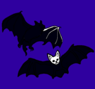 Dibujo Un par de murciélagos pintado por adrianll