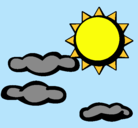 Dibujo Sol y nubes 2 pintado por jaumeOver