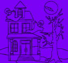 Dibujo Casa fantansma pintado por victoryronielis