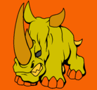 Dibujo Rinoceronte II pintado por gabriel