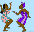 Dibujo Mujeres bailando pintado por SaraGon3