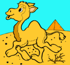 Dibujo Camello pintado por JULIAN