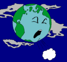 Dibujo Tierra enferma pintado por crysti120