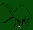 Dibujo Braquiosaurio II pintado por stefanowilson