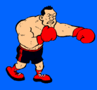 Dibujo Boxeador pintado por jaziel