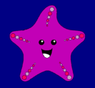 Dibujo Estrella de mar pintado por ameviri