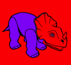 Dibujo Triceratops II pintado por juliancho