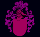 Dibujo Escudo de armas y casco pintado por brayanstriana