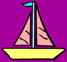 Dibujo Barco velero pintado por JOYSEELOPEZ