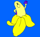Dibujo Banana pintado por anamarcela