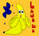 Dibujo Banana pintado por Carmen